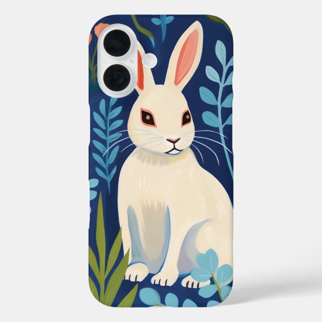 Coques Case-Mate iPhone Bunny Floral (Verso)