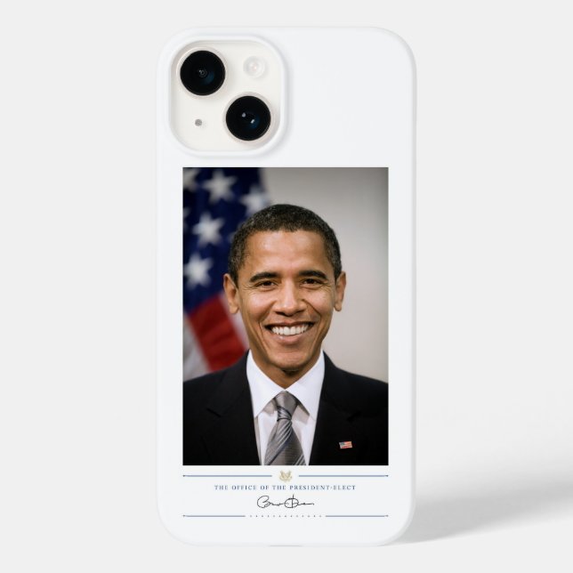Coques Case-Mate iPhone Bureau du président élu Barack Obama (Verso)