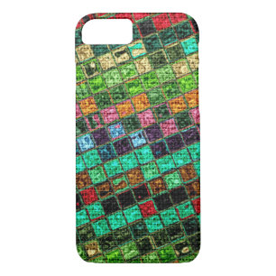 Case-Mate iPhone Case Burlap géométrique coloré Rustique #15