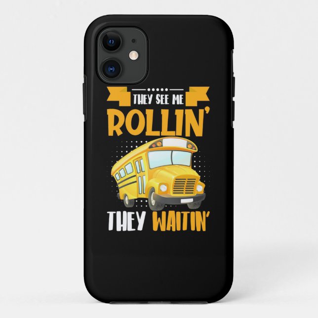 Coques Case-Mate iPhone Bus Driver See Me Rollin (Dos)