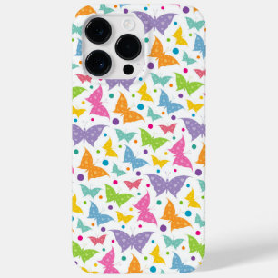 COQUE POUR POUR iPhone 14 PRO MAX BUTTERFLITS COLORÉS CLAIREMENT