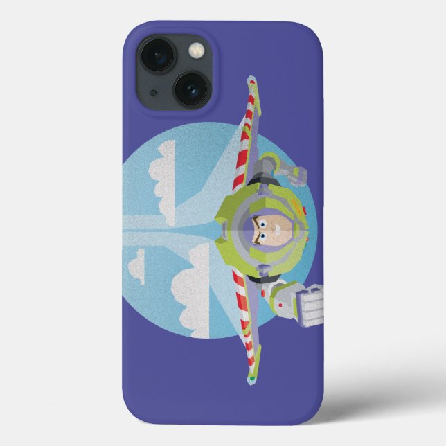 Coques Case-Mate iPhone Buzz Flying Lightyear désespéré Retro Graphic (Verso)