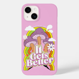 Coque Pour iPhone 14 Ça devient mieux Good Vibes et sensations Super