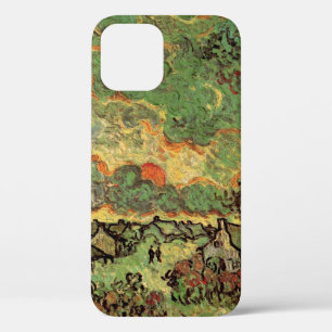 Coque iPhone 12 Cabanes de Van Gogh Cyprès Réminiscence du Nord