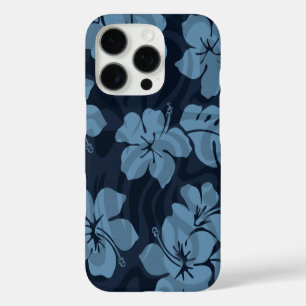 Coques iPhone 16 Pro Cabine de sucre Hibiscus Hawaïen bleu