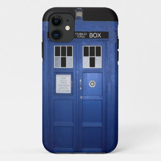 Etui iPhone Case-Mate Cabine téléphonique bleue de police (photo)
