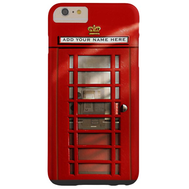 Coques Case-Mate iPhone Cabine téléphonique rouge britannique (Dos)