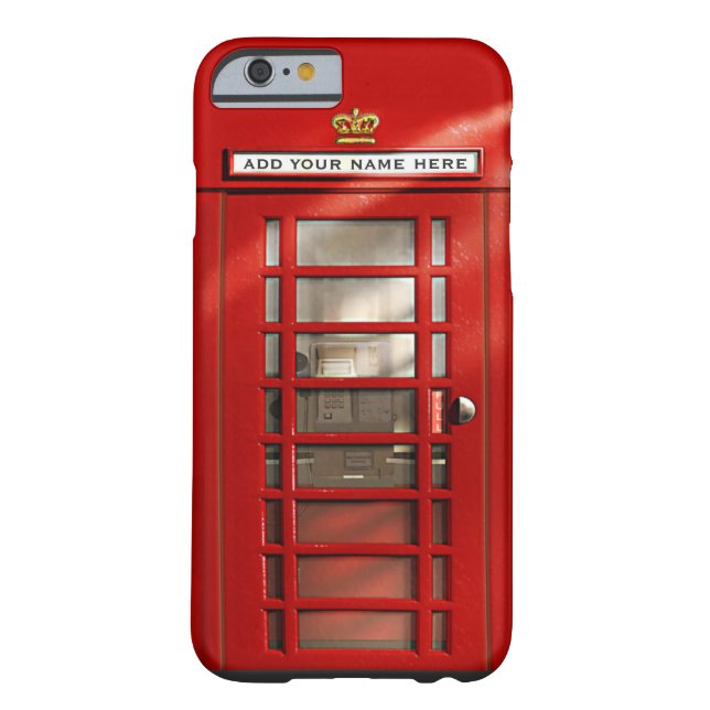 Coques Case-Mate iPhone Cabine téléphonique rouge britannique (Dos)