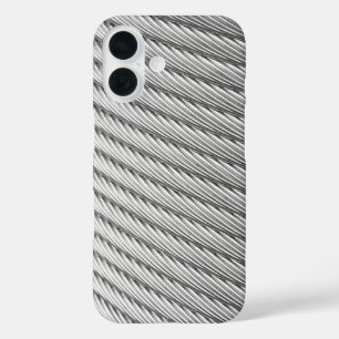 Coques iPhone 16 Câble tressé en étain