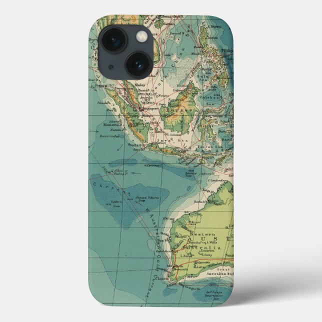 Coques Case-Mate iPhone Câbles de l'océan Indien, stations sans fil (Verso)