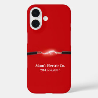 Coque Pour iPhone 16 Câbles électriques Handyman