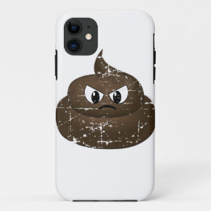 Coques Pour iPhone Caca de dessin animé en colère en détresse