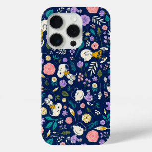 Coque iPhone 15 Pro cacahuètes en Motif de fleurs