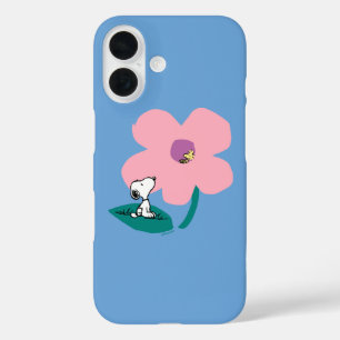 Coque Pour iPhone 16 cacahuètes   Illustration Nature Rose Flower