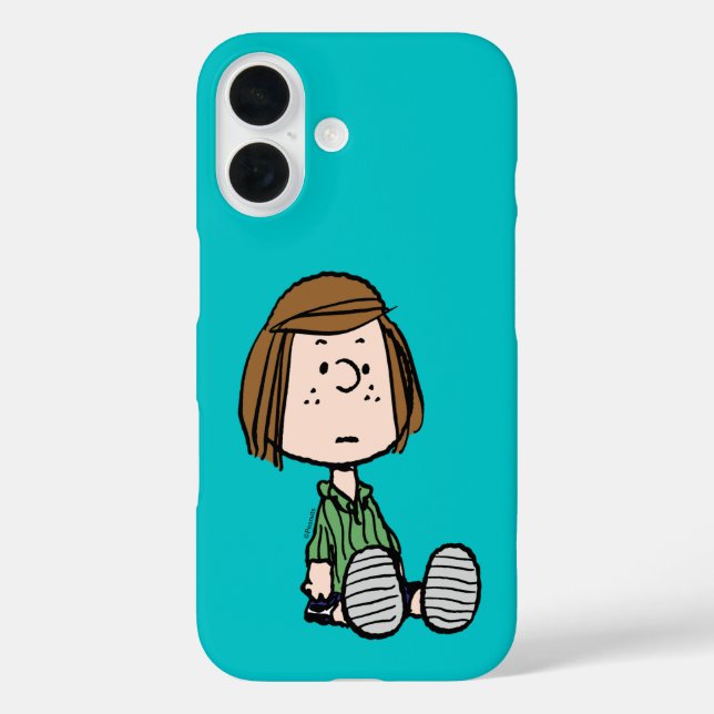 Coques Case-Mate iPhone cacahuètes | Peppermenthe Patty assis (Verso)