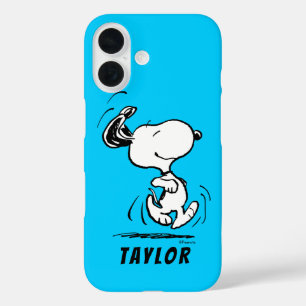 Coque Pour iPhone 16 cacahuètes   Snoopy Happy Dance