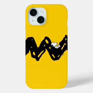 Coque Pour iPhone 15 cacahuètes | Snoopy Nap