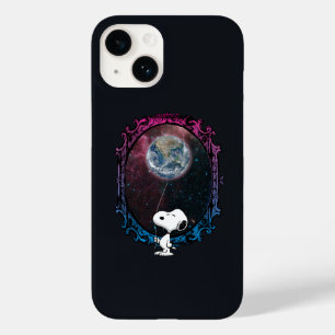 Coque Pour iPhone 14 cacahuètes   Snoopy Spacé Out Balloon