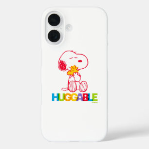 Coque Pour iPhone 16 cacahuètes   Snoopy & Woodstock Huggable