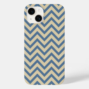 Coques Pour iPhone Cachemire Modes d'épices bleues Chevrons