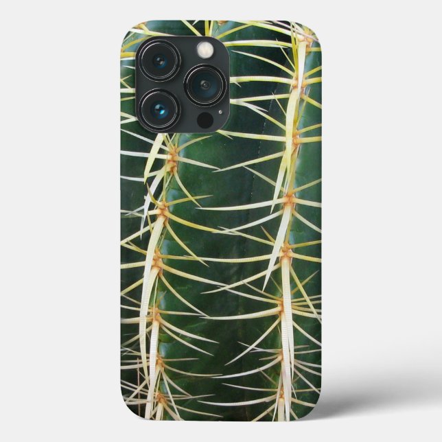 Coques Case-Mate iPhone Cactus de la sphère botanique verte (Verso)