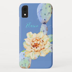 Case-Mate iPhone Case Cactus fleurs du désert aquarelle pêche violette