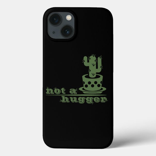 Coques Case-Mate iPhone Cactus Pas un gros cactus drôle dire (Verso)