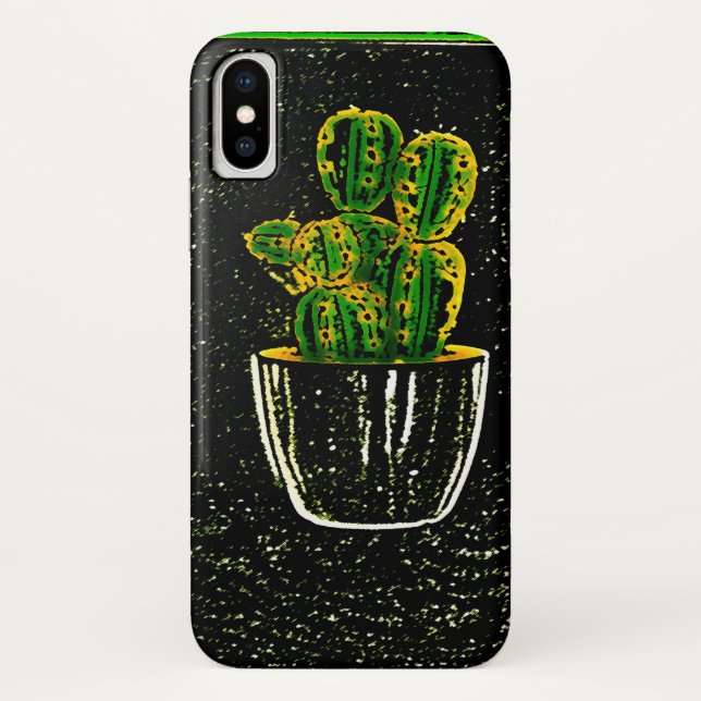 Coques Case-Mate iPhone Cactus tirés (Dos)