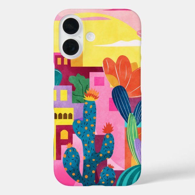 Coques Case-Mate iPhone Cactus Town (Verso)