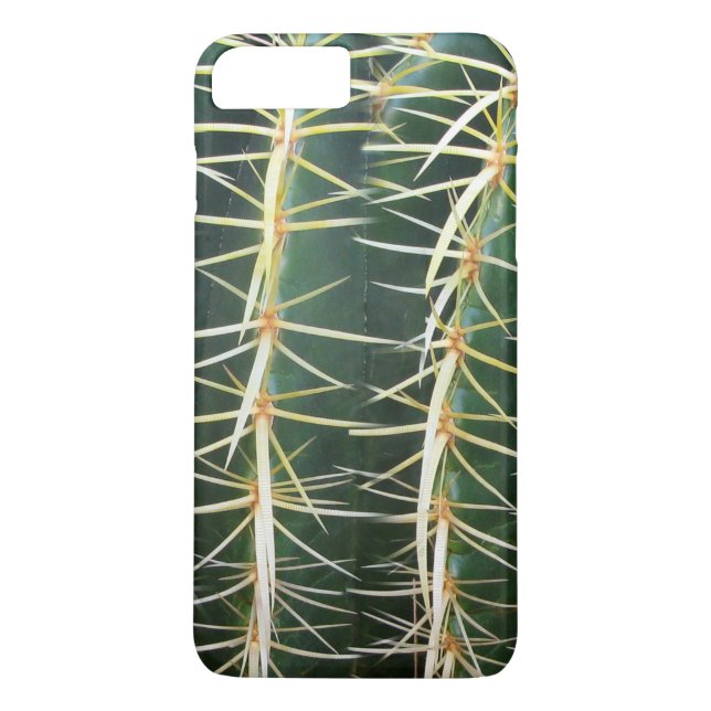 Coques Case-Mate iPhone Cactus vert botanique de sphère (Dos)