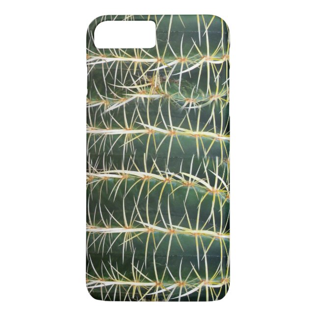 Coques Case-Mate iPhone Cactus vert botanique de sphère horizontal (Dos)