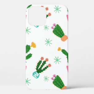 Case-Mate iPhone Case Cactus vintage sans soudure motif, ornementen répé