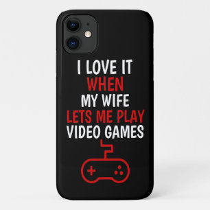 Case-Mate iPhone Case Cadeau d'amour pour jeux vidéo, Cadeau drôle pour