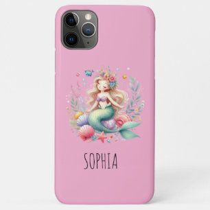 Case-Mate iPhone Case Cadeau d'anniversaire de sirène magique colorée
