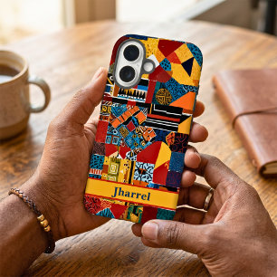 Coque Pour iPhone 16 Cadeau d'anniversaire pour hommes afro-américains