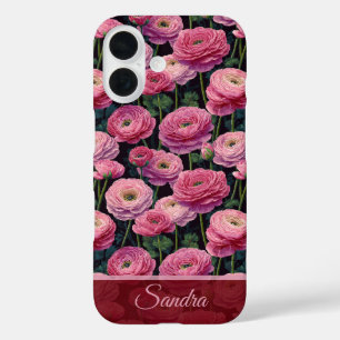 Coque Pour iPhone 16 Cadeau de Demoiselle d'Honneur Fleur de Renoncule