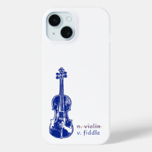 Coque Pour iPhone 15 Cadeau de musique Bluegrass Country pour violon