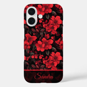 Coque Pour iPhone 16 Cadeau de retraite minimaliste Rose personnalisé