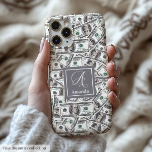 Coque iPhone 15 Pro Max Cadeau drôle moderne pour les amoureux de l'argent