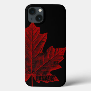 iPhone 13 Case Cadeau frais de feuille d'érable du Canada de cas