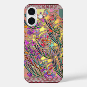 Coque Pour iPhone 16 Cadeau Jardin Fleur