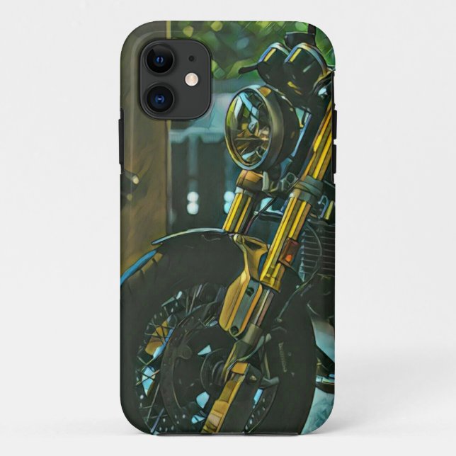 Coques Case-Mate iPhone cadeau motocyclette rétro (Dos)