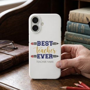 Coque Pour iPhone 16 Cadeau personnalisé Meilleur Enseignant - Cadeau p