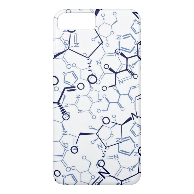 Coques Case-Mate iPhone Cadeaux de chimie de formule chimique (Dos)