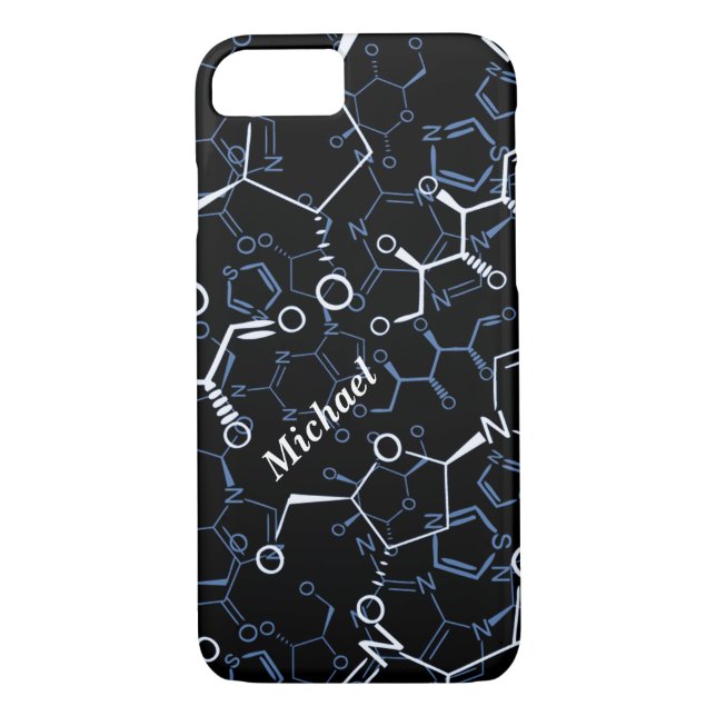 Coques Case-Mate iPhone Cadeaux de chimie de formule chimique (Dos)