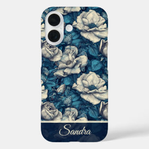 Coque Pour iPhone 16 Cadeaux de fête des mères Unique Moms Gardenias No