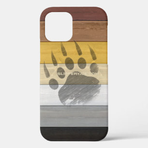 Case-Mate iPhone Case Cadeaux gays Bear Br de SlipperyJoe en Bois d'Ours