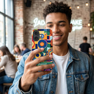 Coque Pour iPhone 16 Cadeaux Personnalisés pour Petit Ami Afro-Américai