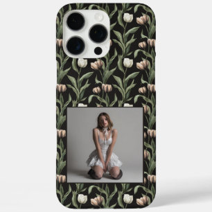 Coques iPhone 16 Pro Max Cadeaux uniques pour maman Fleur de tulipe Photo