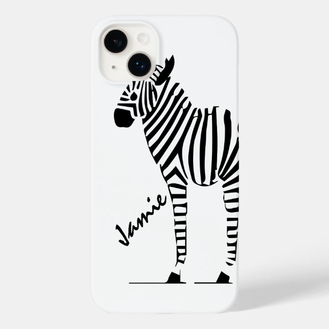 Coques Case-Mate iPhone Cadeaux Zebra Lovers (Verso)